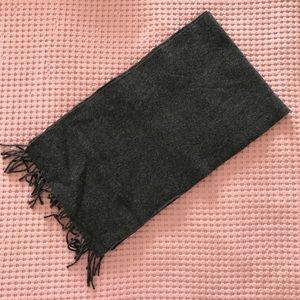 Grey Cashmere Scarf
